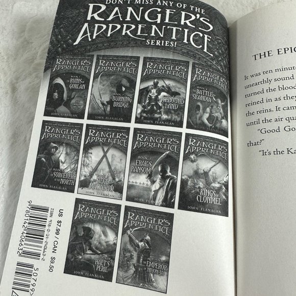 Ranger's Apprentice Book #1 The Ruins of Gorlan John Flanagan - Picture 4 of 6